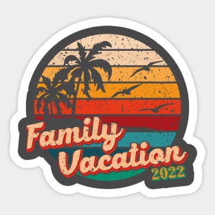 Family Vacation Sticker